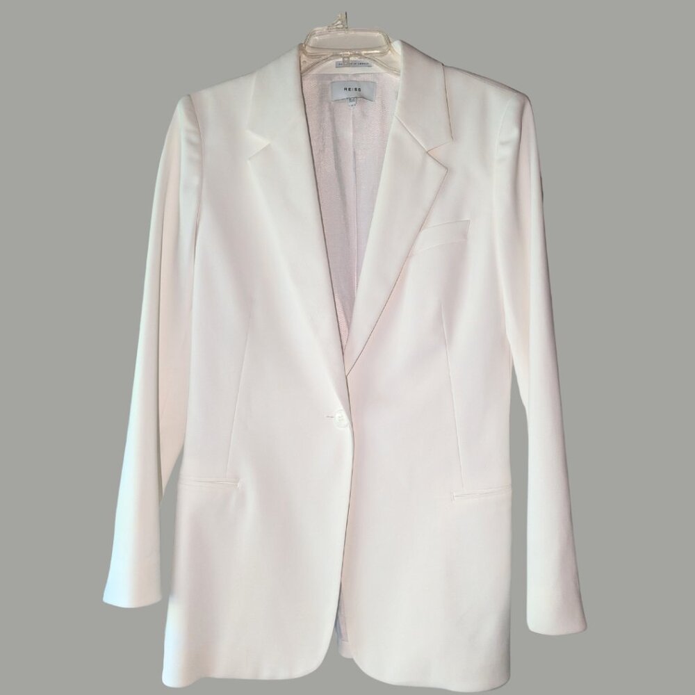 Reiss Off White Blazer - Size 8 - Worn Once